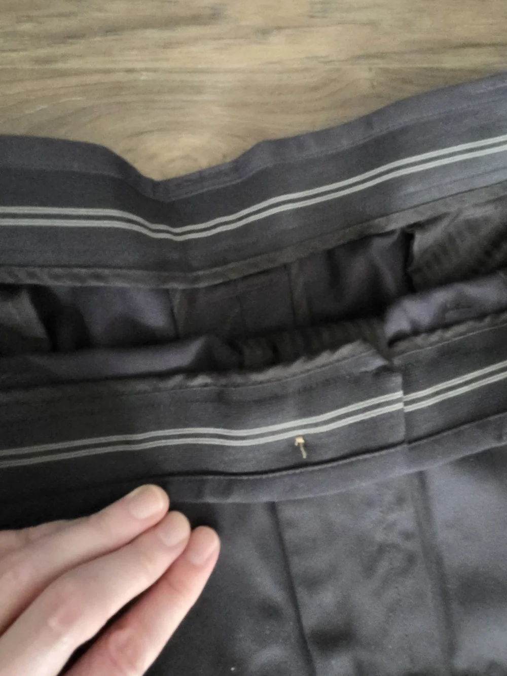 Men's 42x29 Black Haggar Pants!